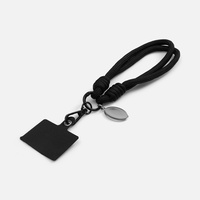 Брелок-браслет с держателем для телефона Solmu, черный