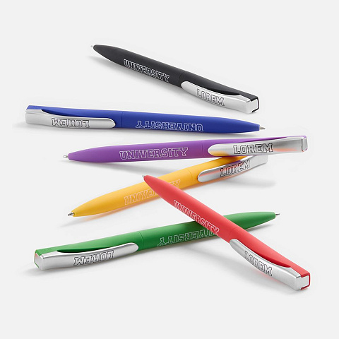 Ручка шариковая Pin Soft Touch на заказ - рис 2.