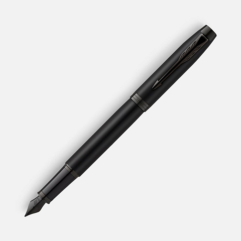 Ручка перьевая Parker IM Achromatic Black, черная - рис 2.