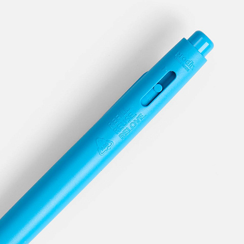 Ручка шариковая Prodir DS11 PMP, голубая - рис 6.