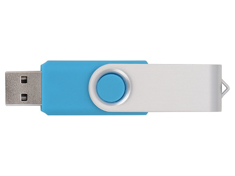 Флеш-карта USB 2.0 16 ГБ Квебек, голубой - рис 4.