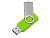 Флеш-карта USB 2.0 32 ГБ Флэш С1, зеленое яблоко - миниатюра