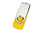 Флеш-карта USB 2.0 8 ГБ Квебек, желтый - миниатюра
