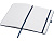 Teak блокнот А5 из переработан. материала в твердой обложке с линован. страницами - Темно - синий - миниатюра - рис 4.