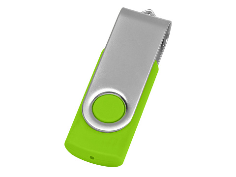 Флеш-карта USB 2.0 16 ГБ Флэш С1, зеленое яблоко - рис 2.
