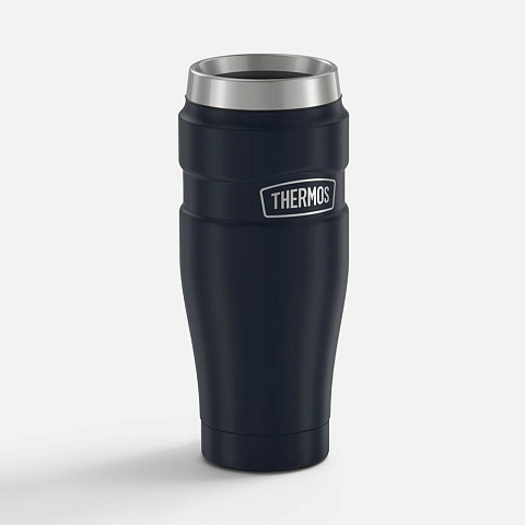 Термокружка King 470, темно-синяя - рис 2.