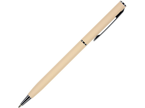 Ручка шариковая автоматическая BrunoVisconti® PALERMO цвет корпуса пудровый, soft-touch, 0.7 мм