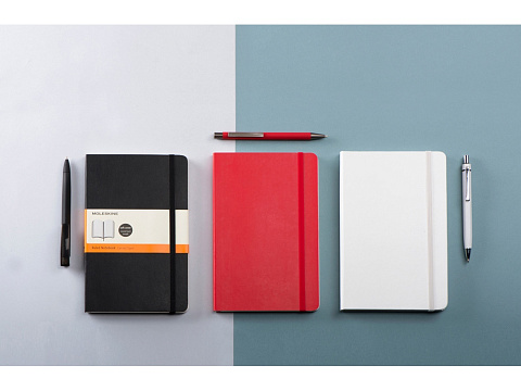 Подарочный набор Moleskine Amelie с блокнотом А5 Soft и ручкой, черный - рис 6.