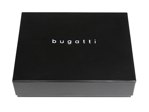 Портмоне BUGATTI ЧЕРНАЯ МАГИЯ | BLACK MAGIC, с защитой данных RFID, черное, натуральная кожа козы, 9х1х10 см - рис 6.