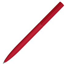 Шариковая металлическая ручка Minimalist софт-тач, красный