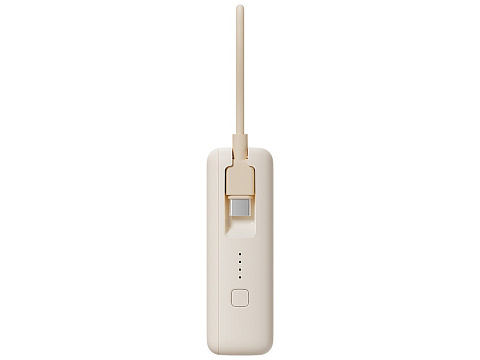 Внешний аккумулятор со встроенным кабелем Xiaomi 33W Power Bank 10000mAh (Integrated Cable) Tan GL - рис 3.