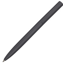 Шариковая металлическая ручка Minimalist софт-тач, антрацит