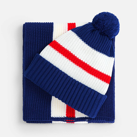 Шапка Winwear, темно-синяя (кобальт) - рис 4.