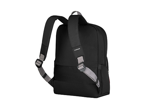 Рюкзак WENGER Motion 15.6, черный, нейлон, 31x17x42 см, 20 л - рис 7.