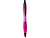 Nash шариковая ручка из переработанного пластика с черной отделкой (черные чернила) -Фуксия - миниатюра - рис 2.