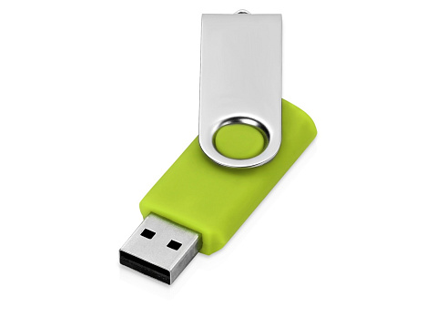 Флеш-карта USB 2.0 8 ГБ Квебек, зеленое яблоко - рис 2.