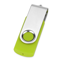 Флеш-карта USB 2.0 8 ГБ Квебек, зеленое яблоко