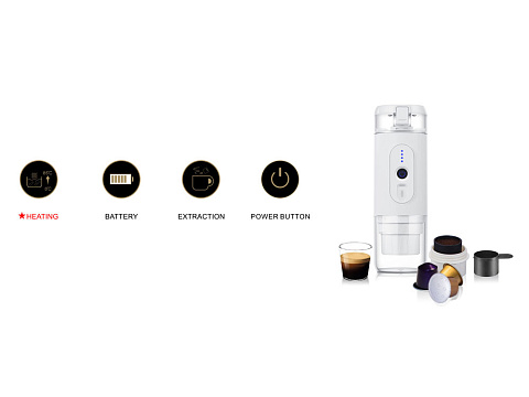 Портативная кофемашина Rombica Barista 2 Black - рис 7.