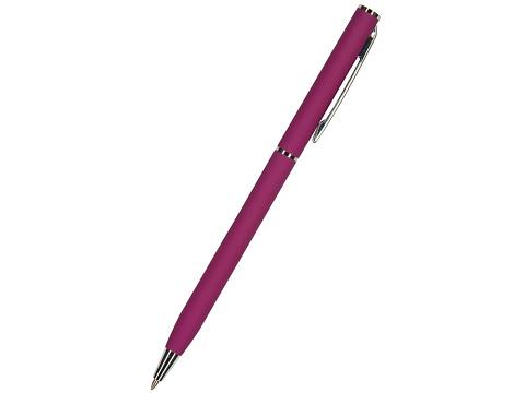 Ручка шариковая автоматическая BrunoVisconti® PALERMO цвет корпуса бордовый, soft-touch, 0.7 мм