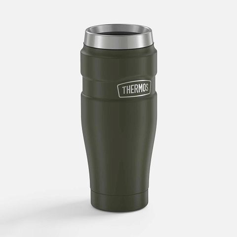 Термокружка King 470, хаки - рис 2.
