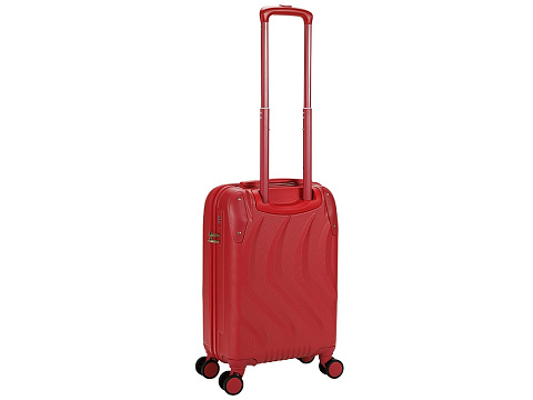 Чемодан TORBER В Отпуск, красный, ABS-пластик, 37 х 25 х 56,5 см, 36 л, 2,5 кг - рис 2.