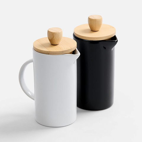 Френч-пресс Ceramero, белый - рис 6.