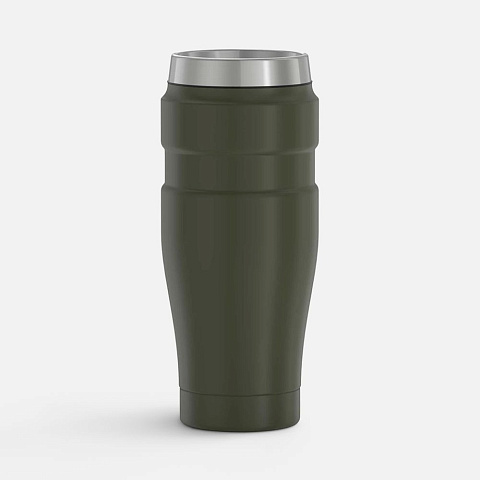 Термокружка King 470, хаки - рис 4.