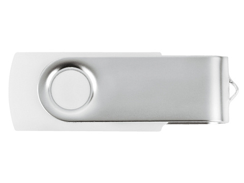 Флеш-карта USB 2.0 8 ГБ Квебек, белый - рис 3.
