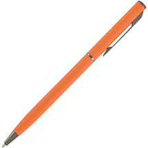 Ручка шариковая автоматическая BrunoVisconti® PALERMO цвет корпуса оранжевый, soft-touch, 0.7 мм