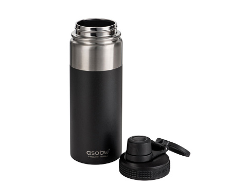Вакуумная термобутылка ALPINE FLASK, 530 мл, белый - рис 4.