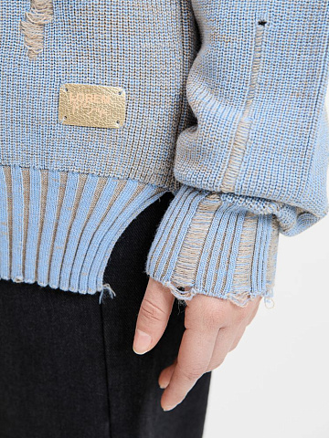 Джемпер Denim на заказ, полушерсть - рис 10.