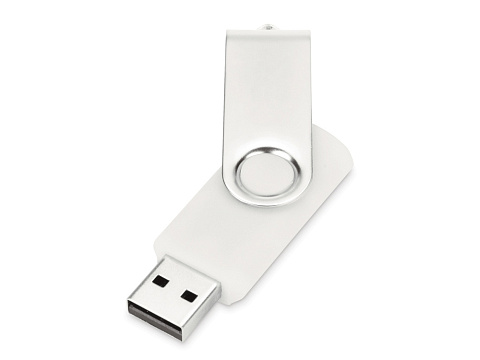 Флеш-карта USB 2.0 32 ГБ Квебек, белый - рис 2.