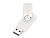 Флеш-карта USB 2.0 32 ГБ Квебек, белый - миниатюра - рис 2.
