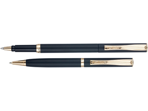Набор Pierre Cardin PEN&PEN: ручка шариковая + роллер. Цвет - черный. Упаковка Е. - рис 2.