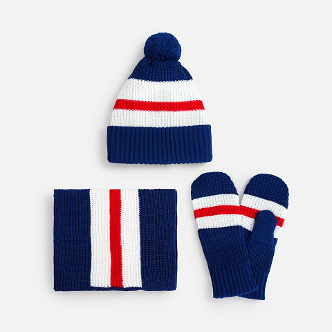Шарф Winwear, темно-синий (кобальт) - рис 6.