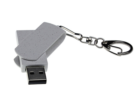 Флешка USB 3.0 Варуна на 128 ГБ, крапчатый белый - рис 3.