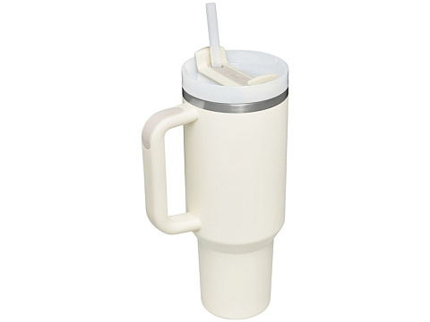 Stanley Quencher H2.0 термокружка 1200 мл - Кремовый - рис 2.