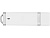 Флеш-карта USB 2.0 16 Gb Орландо, белый - миниатюра - рис 3.