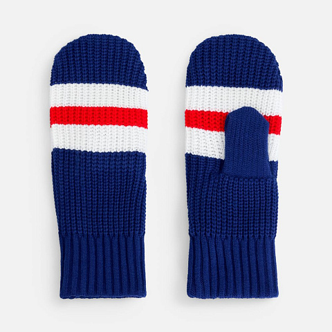 Варежки Winwear, темно-синие (кобальт) - рис 2.