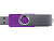 Флеш-карта USB 2.0 16 ГБ Флэш С1, фиолетовый - миниатюра - рис 4.