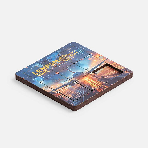Головоломка-пятнашки с крышкой PuzzleBox на заказ - рис 7.