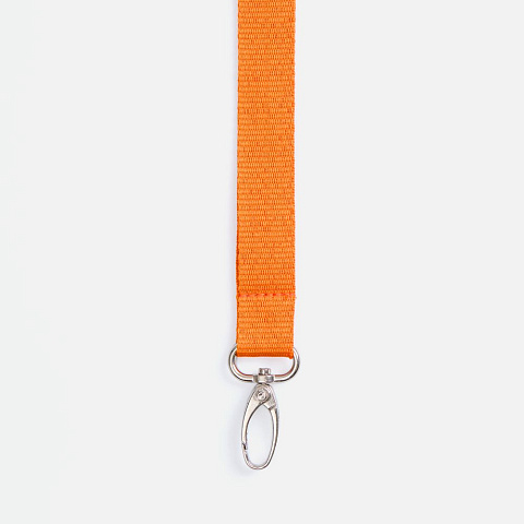 Лента для бейджа Pin, светло-оранжевая - рис 4.