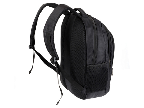 Рюкзак TORBER МЕГАПОЛИС с отделением для ноутбука 15, чёрный, полиэстер, 46 х 32 x 13 см - рис 3.