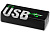 Флеш-карта Rotate Metallic USB 2.0 на 4 Gb, темно-синий - миниатюра - рис 4.