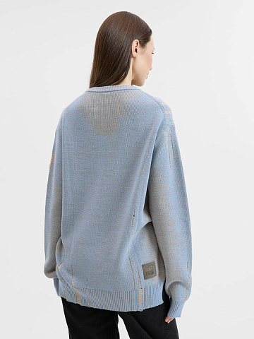 Джемпер Denim на заказ, полушерсть - рис 7.