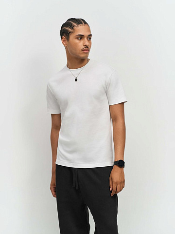Футболка унисекс Cliff, серый меланж - рис 5.