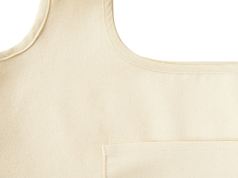 Сумка-шоппер Vest  long из хлопка 340 г/м2, натуральный - рис 7.
