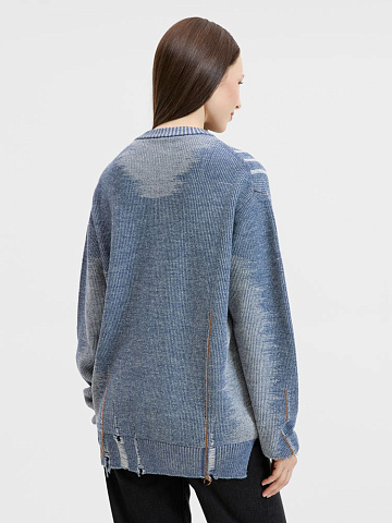 Джемпер Denim на заказ, полушерсть - рис 15.