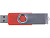 Флеш-карта USB 2.0 8 ГБ Флэш С1, красный - миниатюра - рис 4.