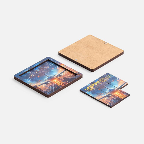Головоломка-пятнашки с крышкой PuzzleBox на заказ - рис 8.